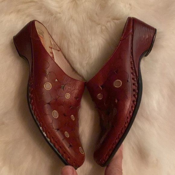 PIKOLINOS WOMEN LEATHER CLOG SIZE 36 - Picture 2 of 3